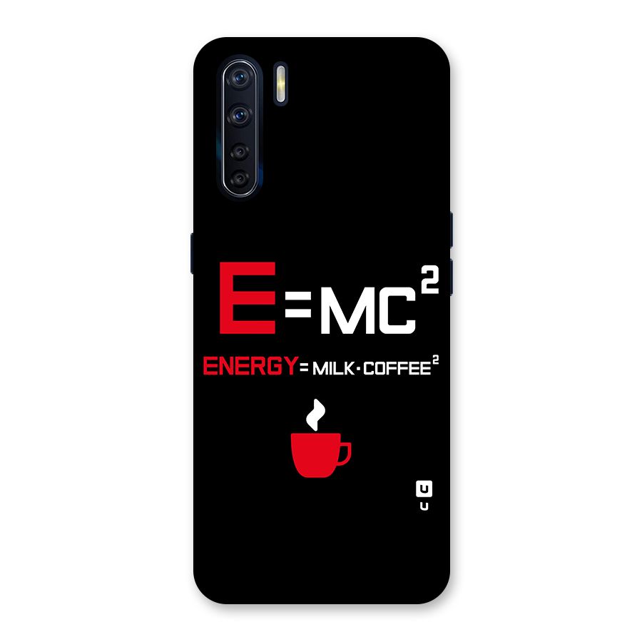 Energy Coffee Equation Back Case for Oppo F15