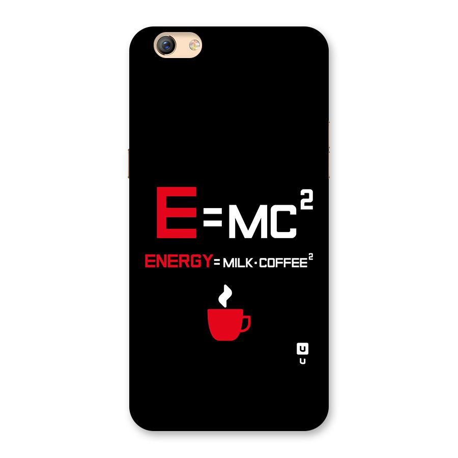 Energy Coffee Equation Back Case for Oppo F3 Plus