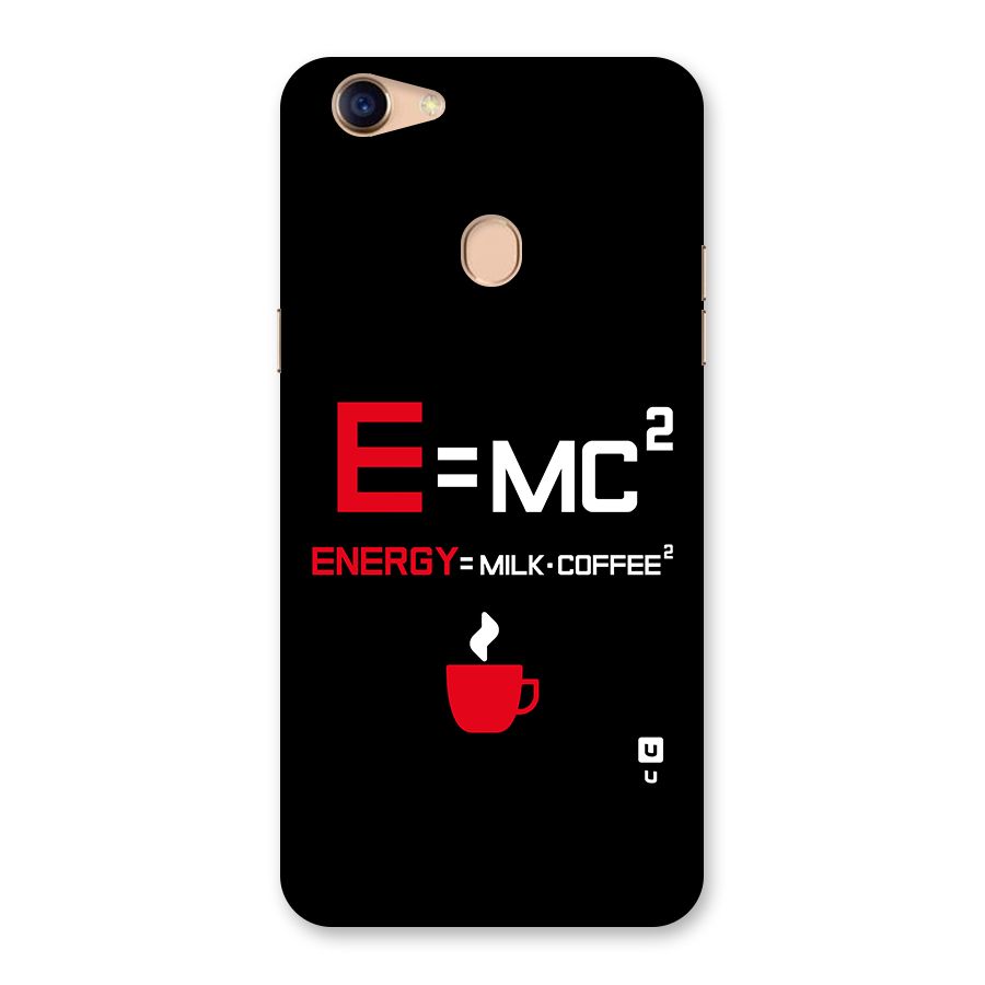 Energy Coffee Equation Back Case for Oppo F5