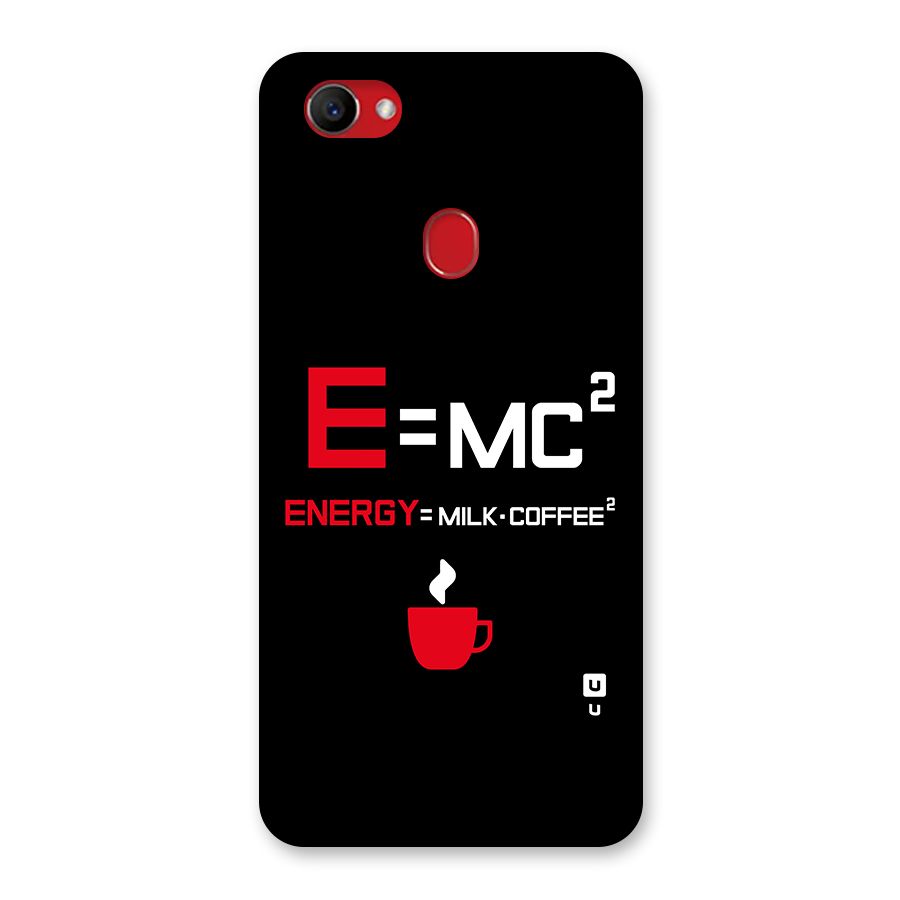 Energy Coffee Equation Back Case for Oppo F7