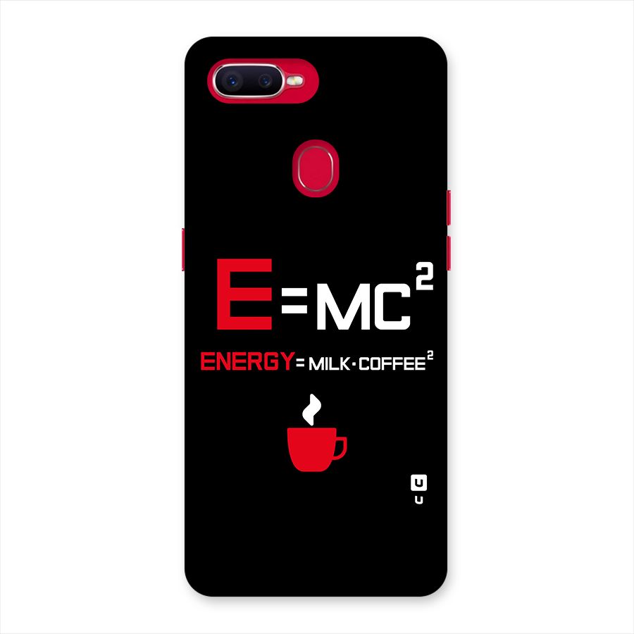Energy Coffee Equation Back Case for Oppo F9 Pro