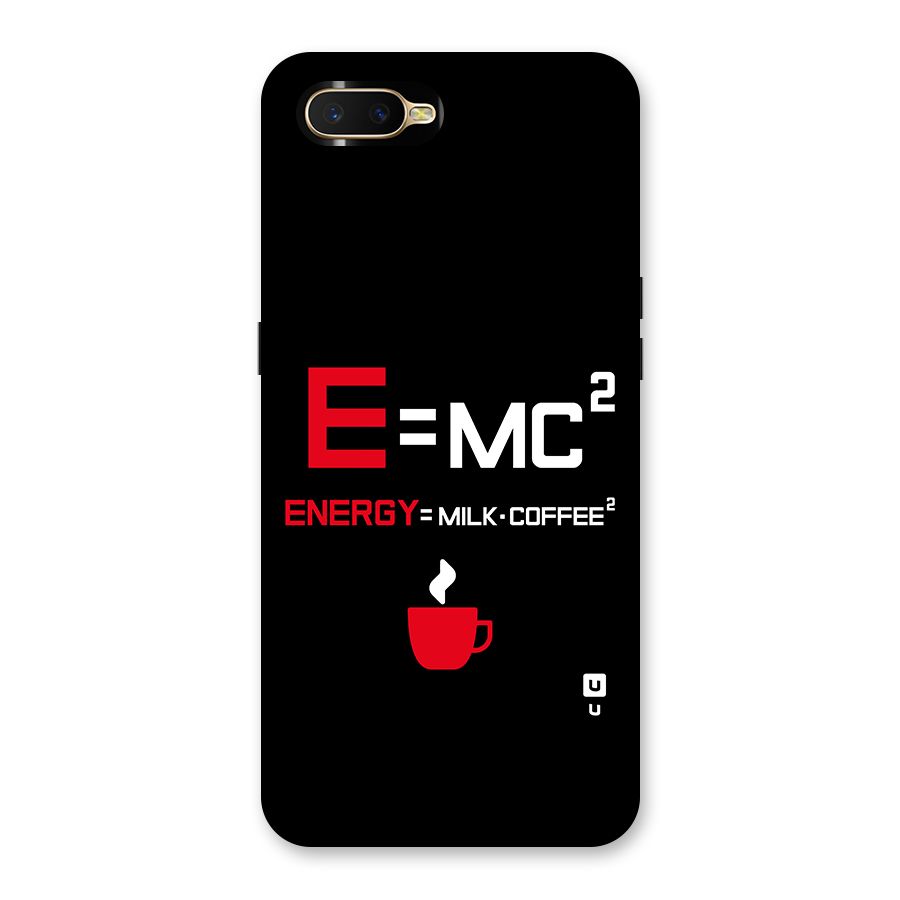 Energy Coffee Equation Back Case for Oppo K1