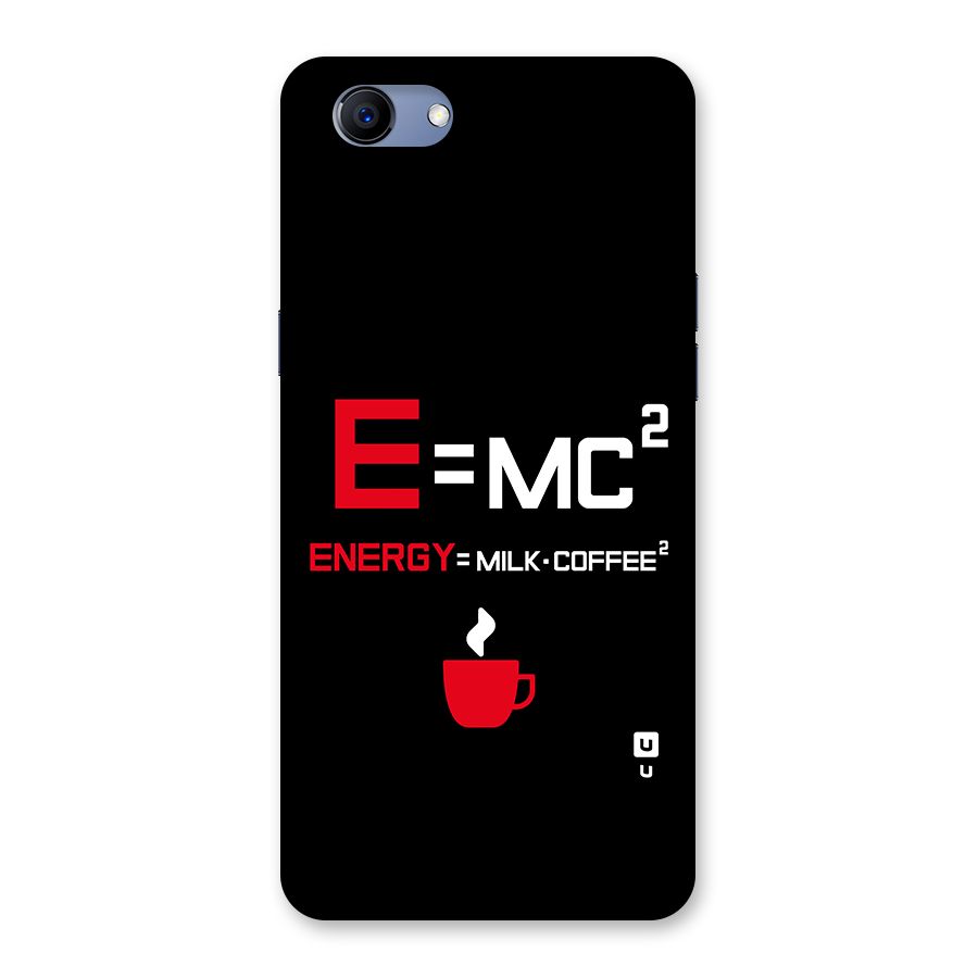 Energy Coffee Equation Back Case for Oppo Realme 1