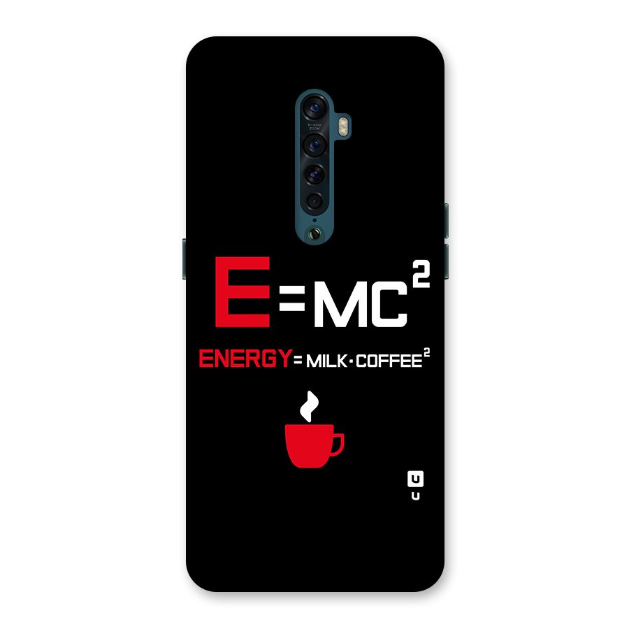 Energy Coffee Equation Back Case for Oppo Reno2