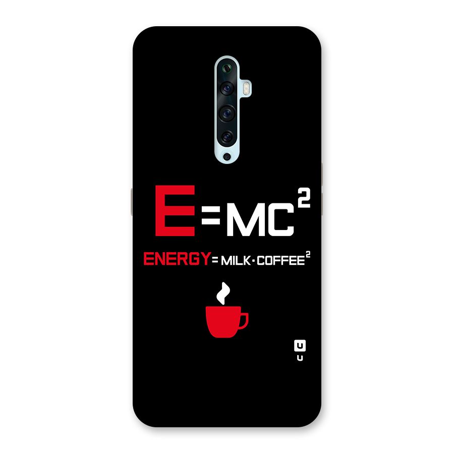 Energy Coffee Equation Back Case for Oppo Reno2 Z