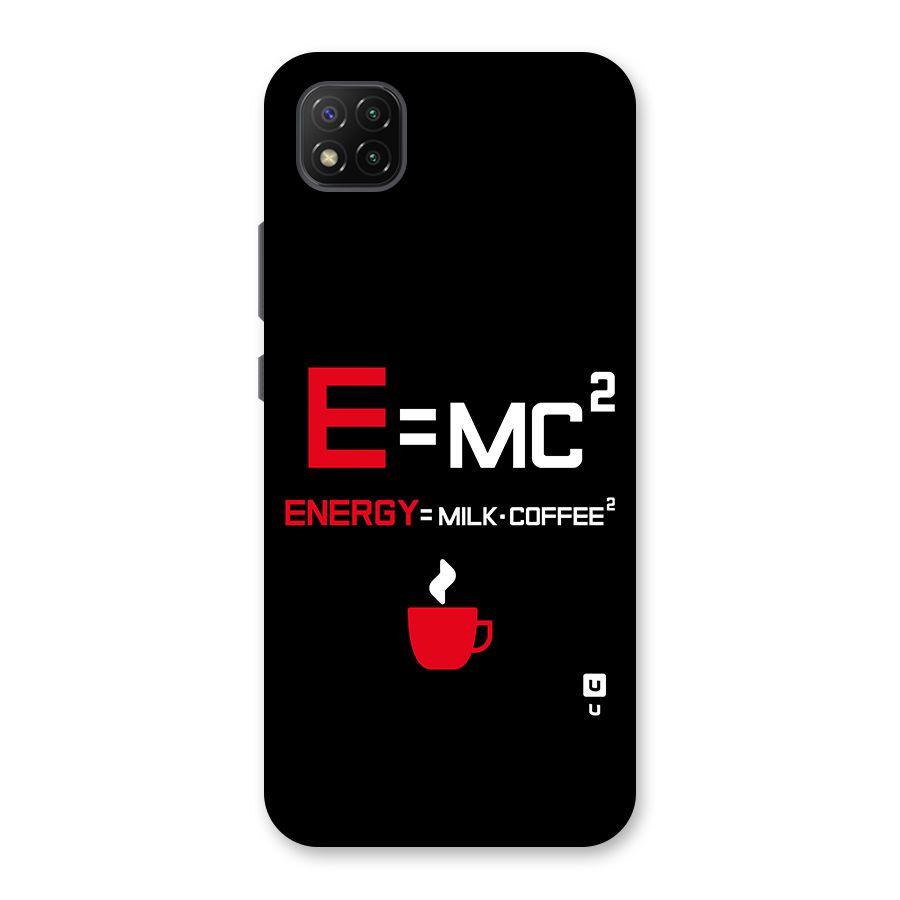 Energy Coffee Equation Back Case for Poco C3