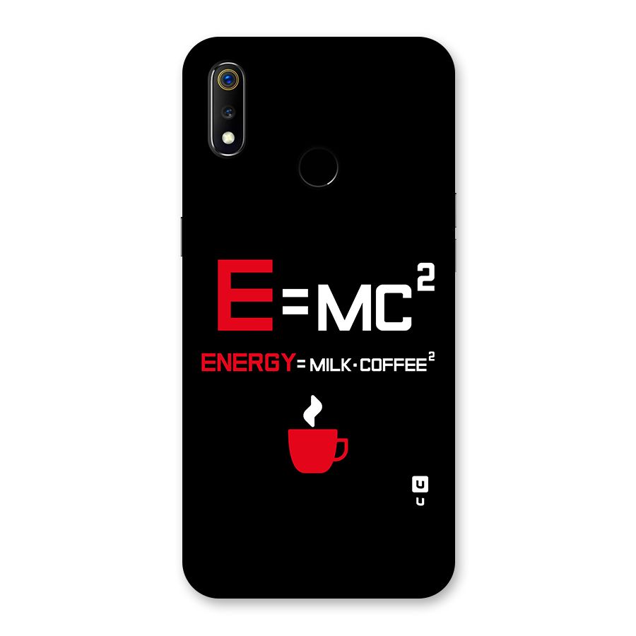 Energy Coffee Equation Back Case for Realme 3