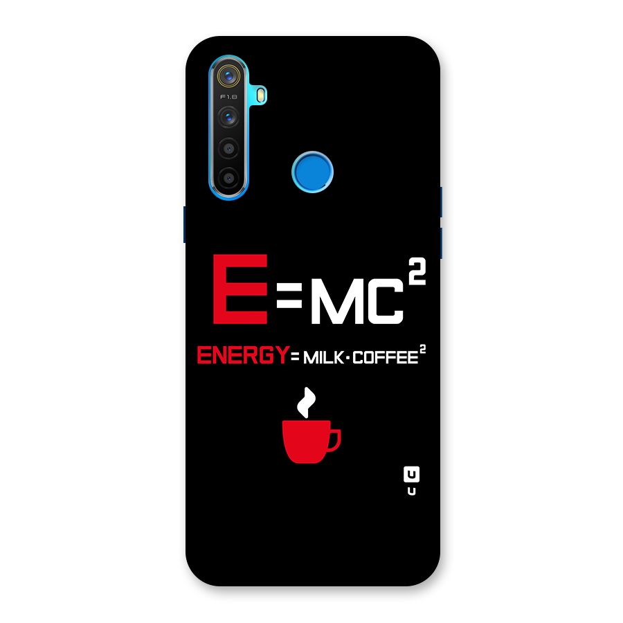 Energy Coffee Equation Back Case for Realme 5