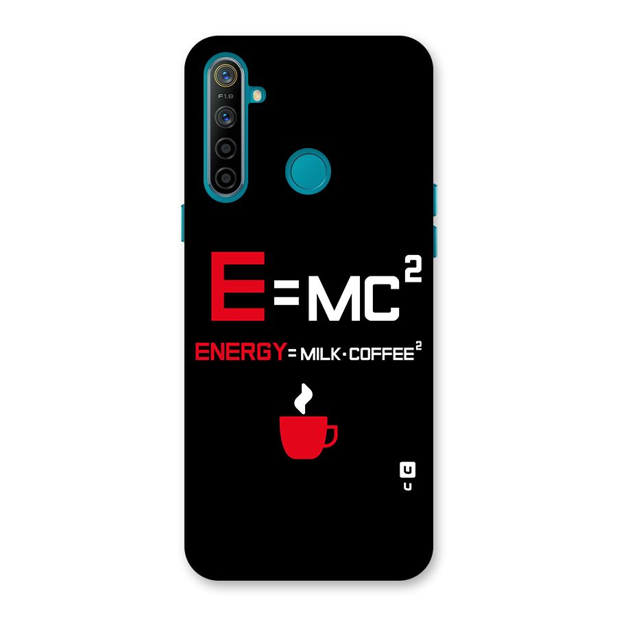 Energy Coffee Equation Back Case for Realme 5i