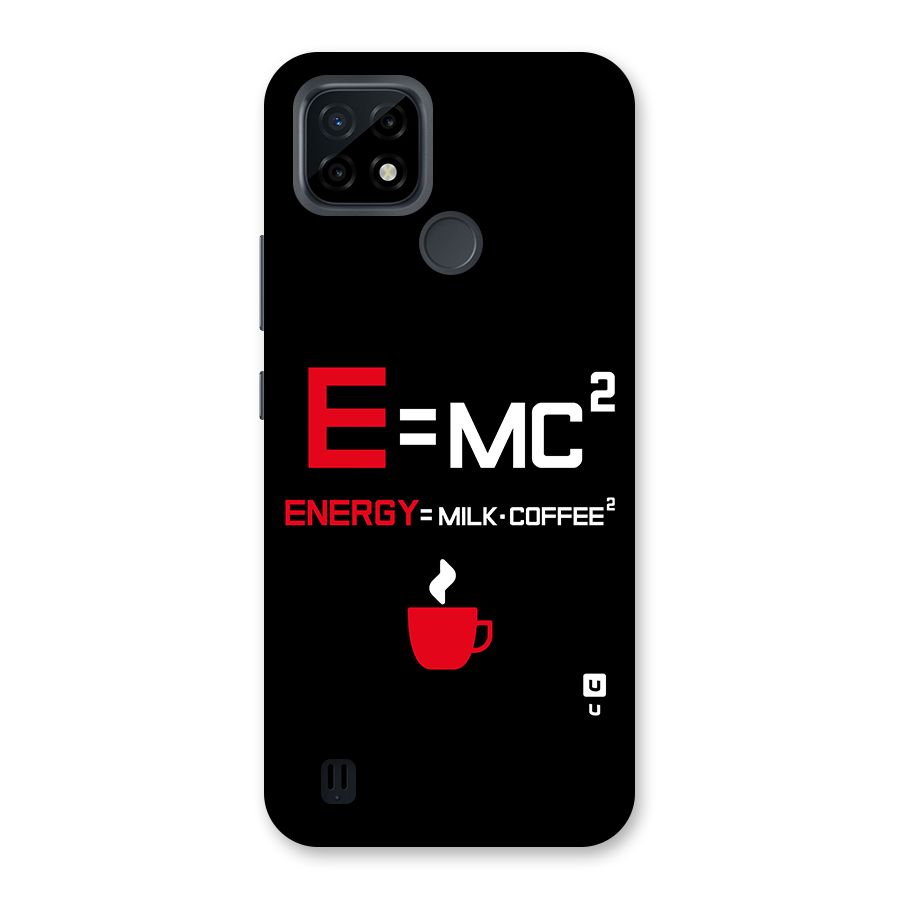 Energy Coffee Equation Back Case for Realme C21
