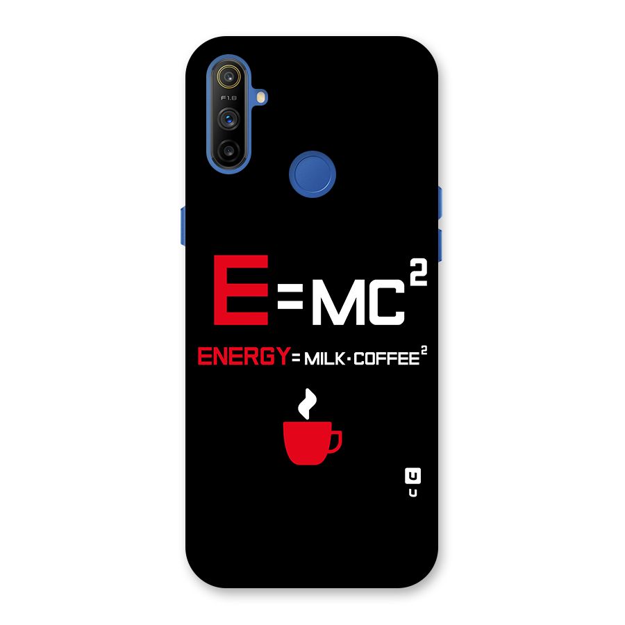Energy Coffee Equation Back Case for Realme Narzo 10A