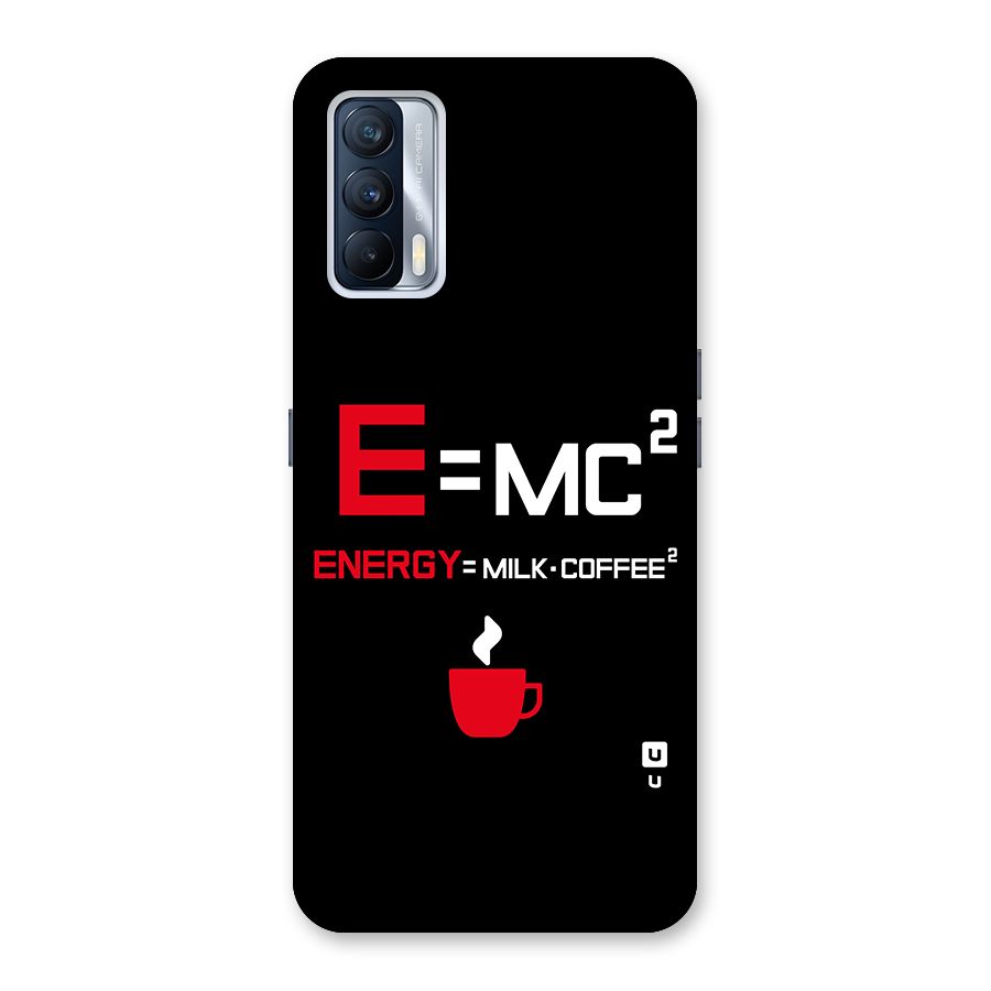 Energy Coffee Equation Back Case for Realme X7
