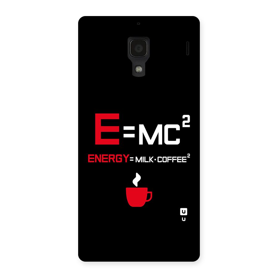 Energy Coffee Equation Back Case for Redmi 1S