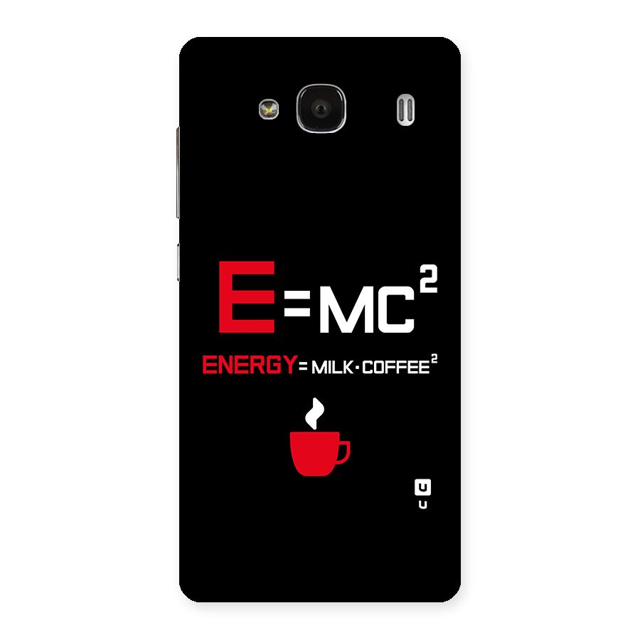 Energy Coffee Equation Back Case for Redmi 2