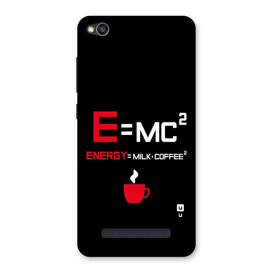 Energy Coffee Equation Back Case for Redmi 4A
