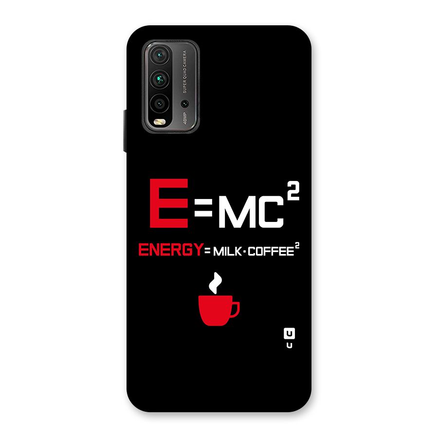 Energy Coffee Equation Back Case for Redmi 9 Power