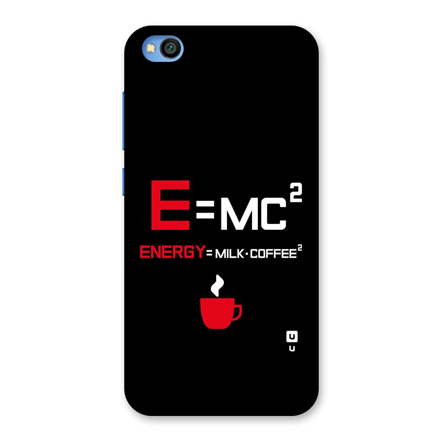 Energy Coffee Equation Back Case for Redmi Go