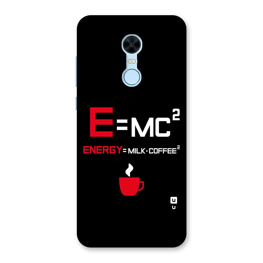 Energy Coffee Equation Back Case for Redmi Note 5