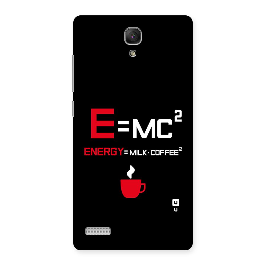 Energy Coffee Equation Back Case for Redmi Note Prime