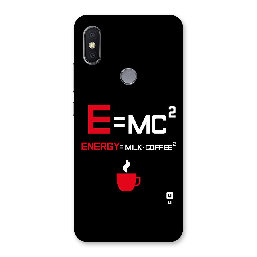 Energy Coffee Equation Back Case for Redmi Y2