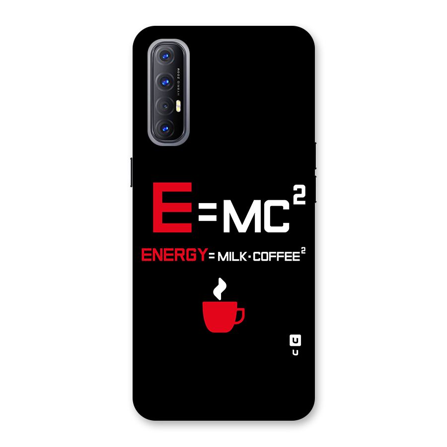 Energy Coffee Equation Back Case for Reno3 Pro