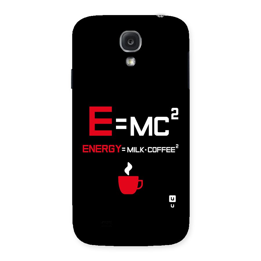 Energy Coffee Equation Back Case for Samsung Galaxy S4