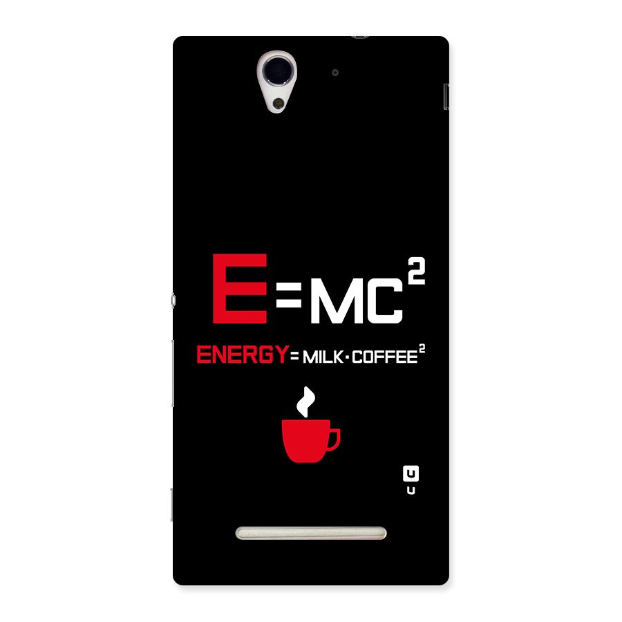 Energy Coffee Equation Back Case for Sony Xperia C3