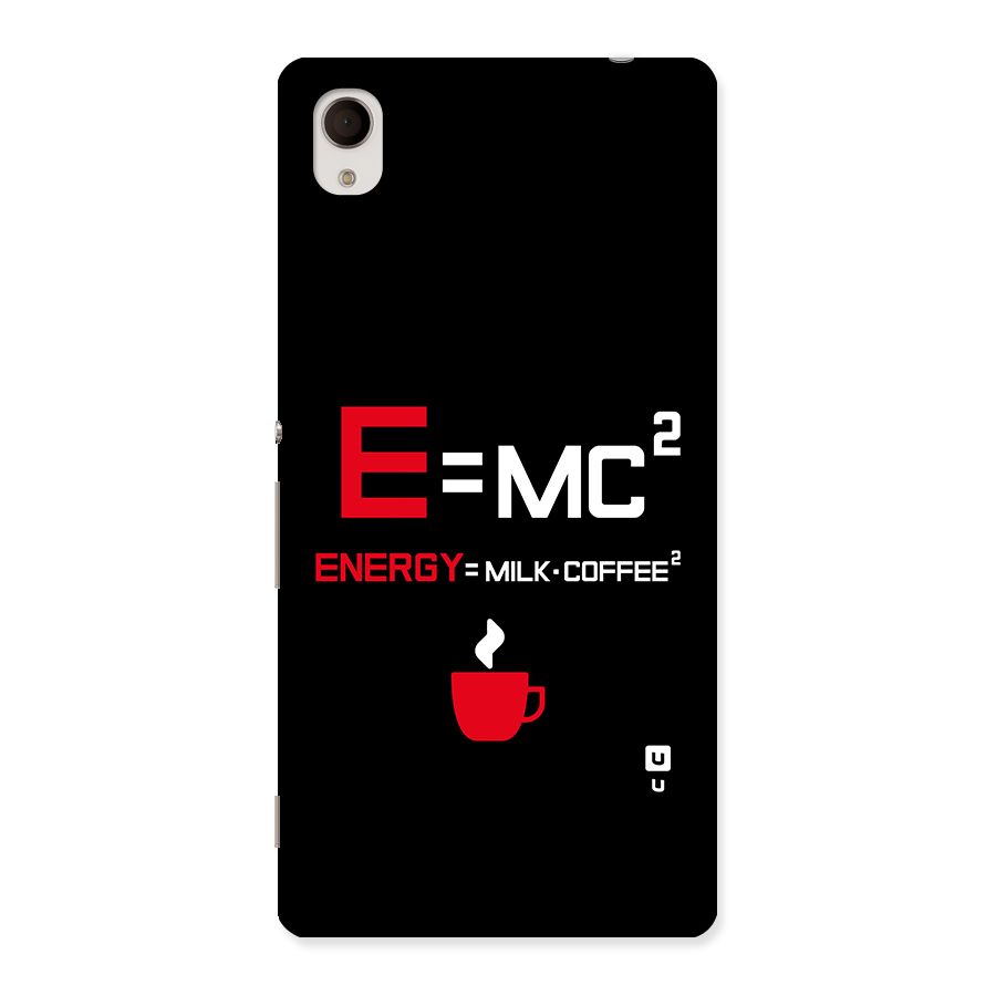 Energy Coffee Equation Back Case for Sony Xperia M4
