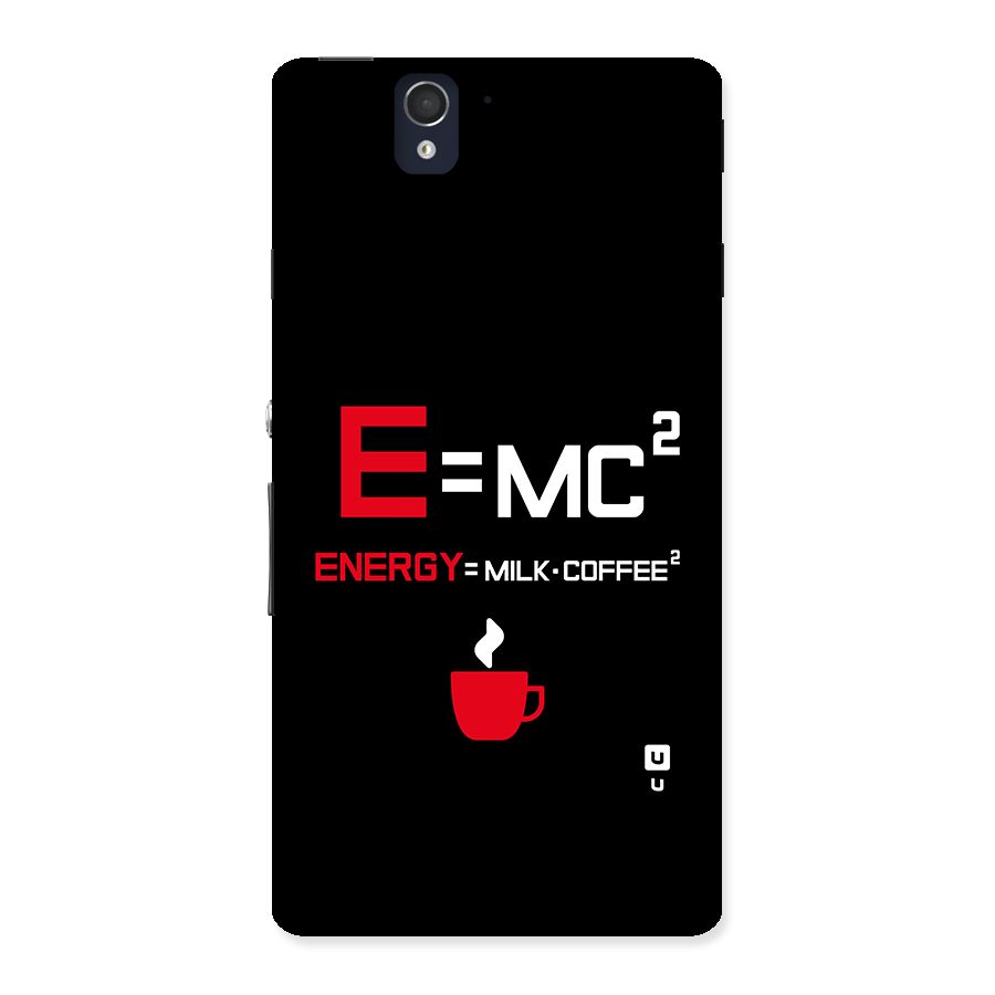 Energy Coffee Equation Back Case for Sony Xperia Z