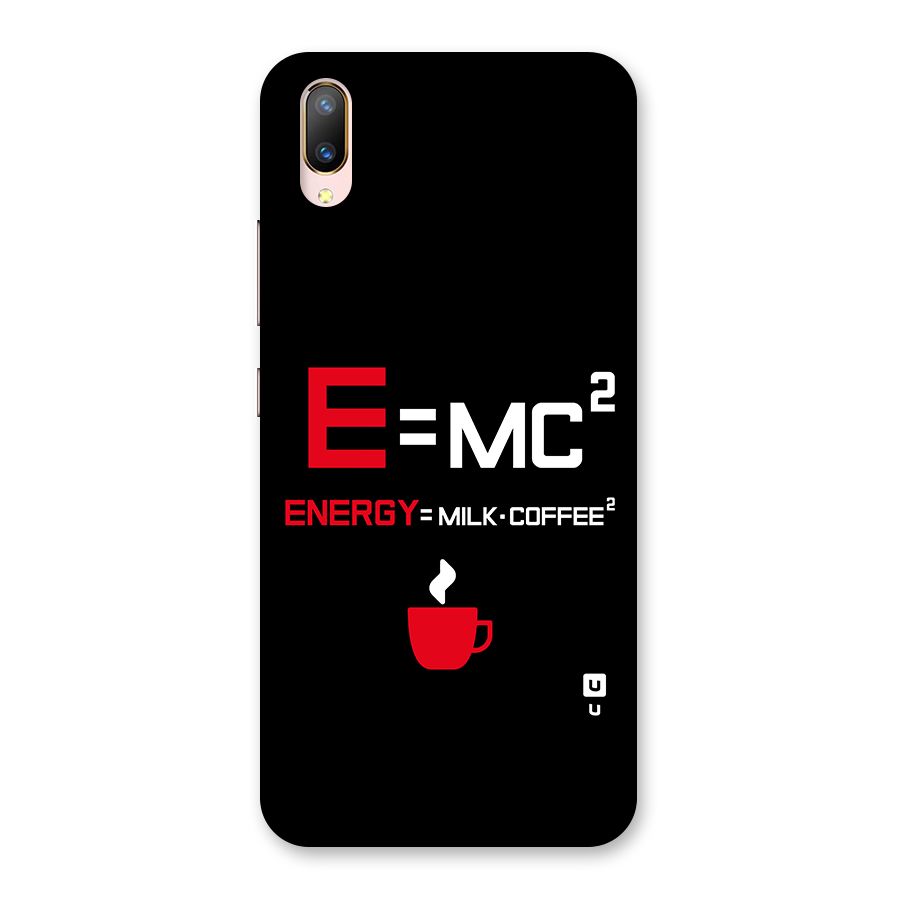 Energy Coffee Equation Back Case for Vivo V11 Pro