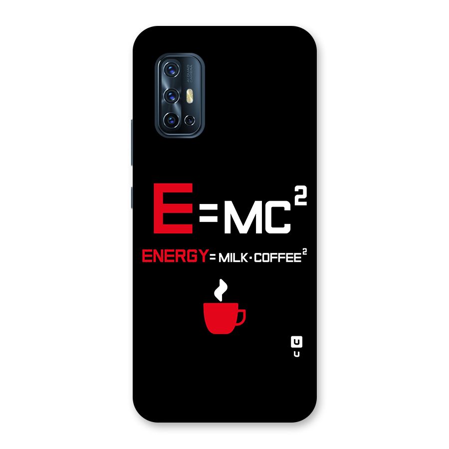Energy Coffee Equation Back Case for Vivo V17