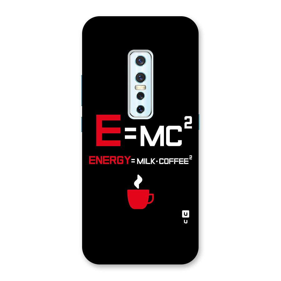 Energy Coffee Equation Back Case for Vivo V17 Pro