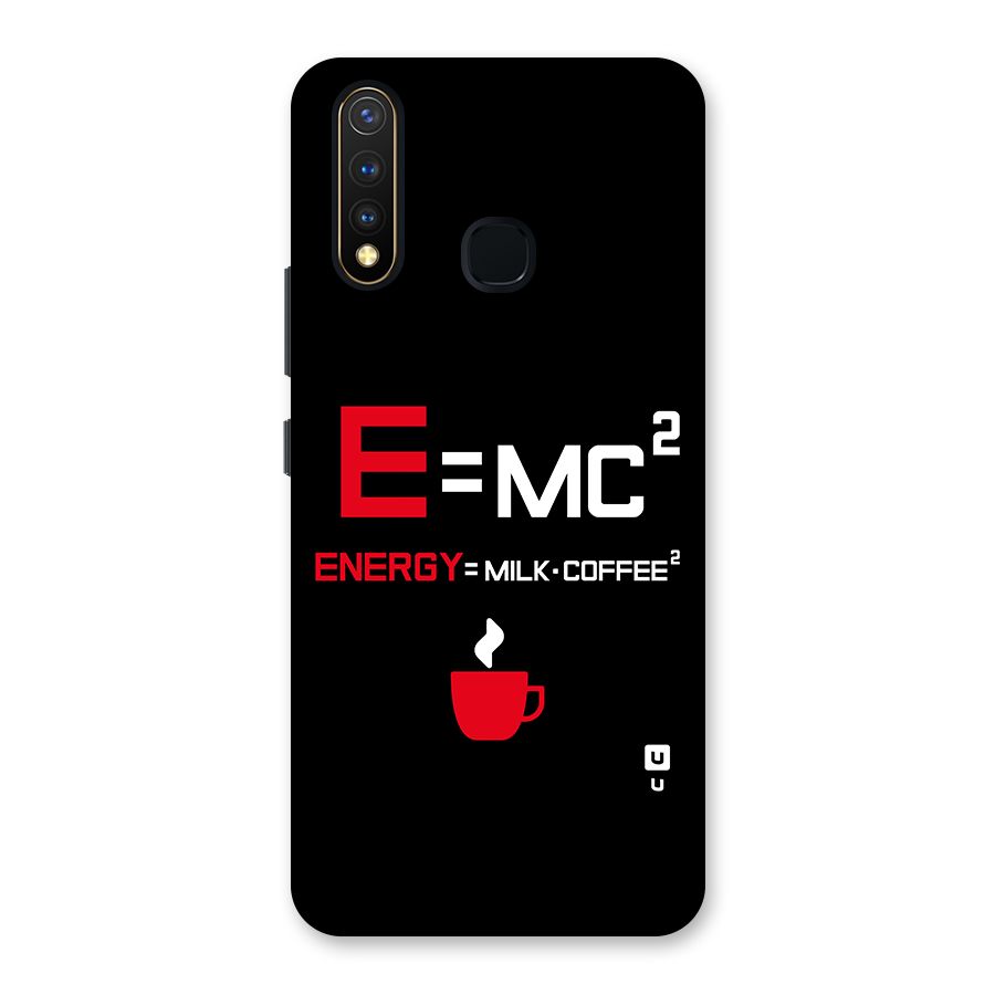 Energy Coffee Equation Back Case for Vivo Y19
