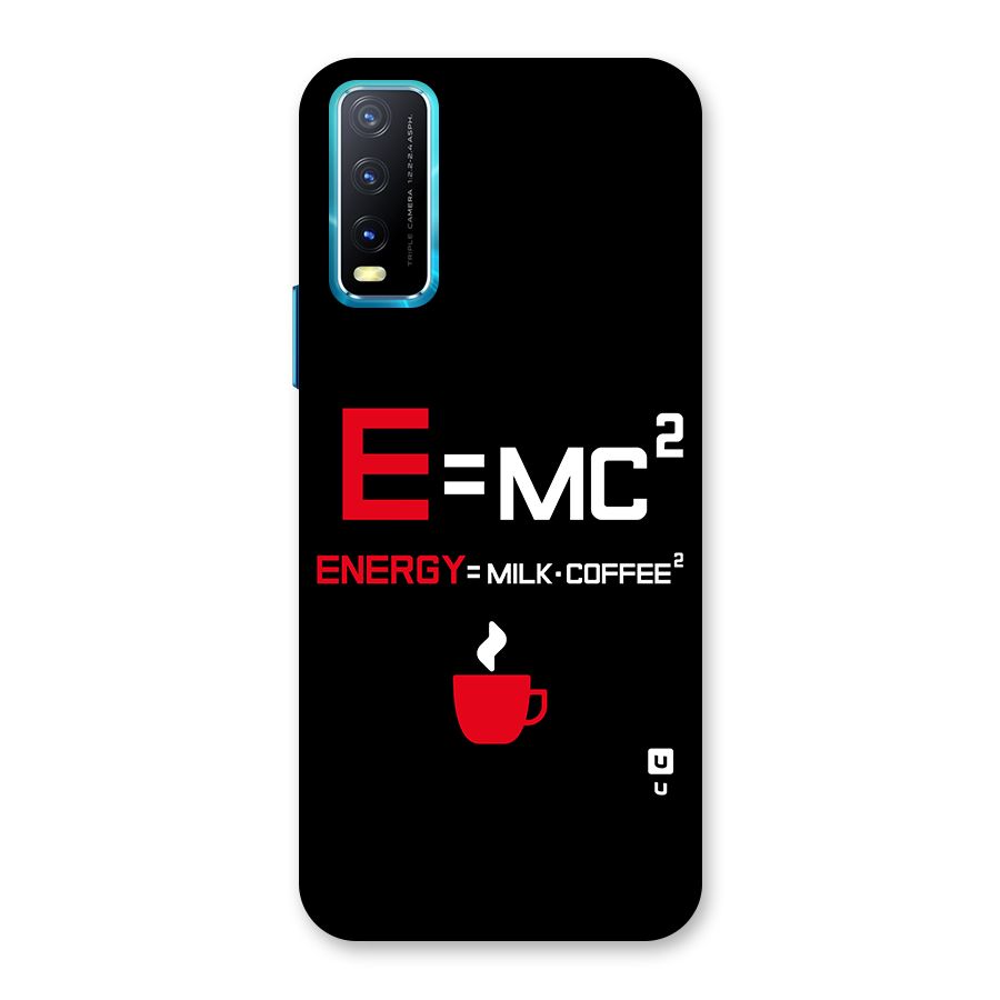 Energy Coffee Equation Back Case for Vivo Y20G
