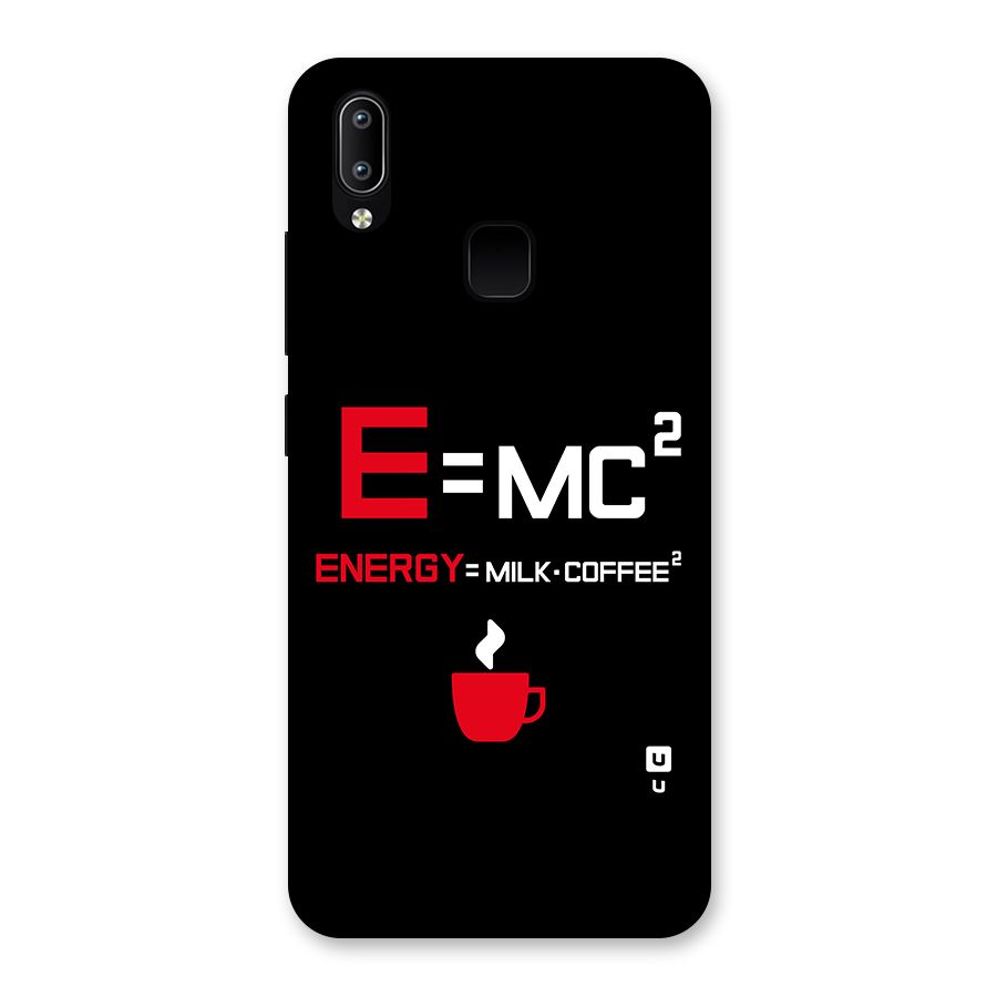 Energy Coffee Equation Back Case for Vivo Y93