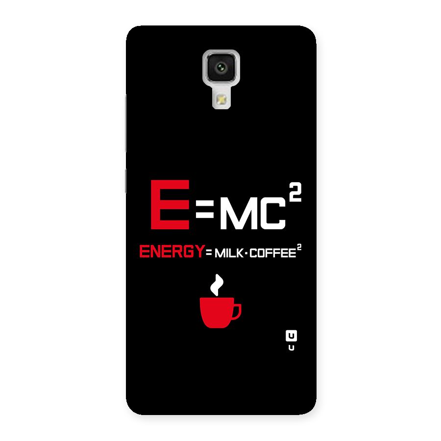 Energy Coffee Equation Back Case for Xiaomi Mi 4