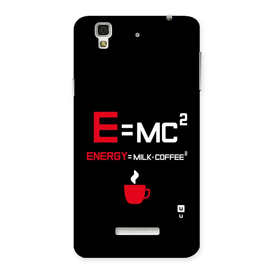 Energy Coffee Equation Back Case for Yu Yureka