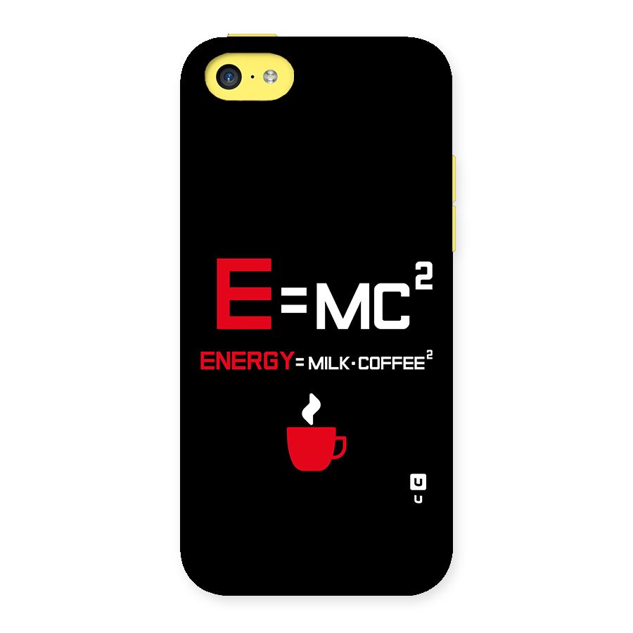 Energy Coffee Equation Back Case for iPhone 5C