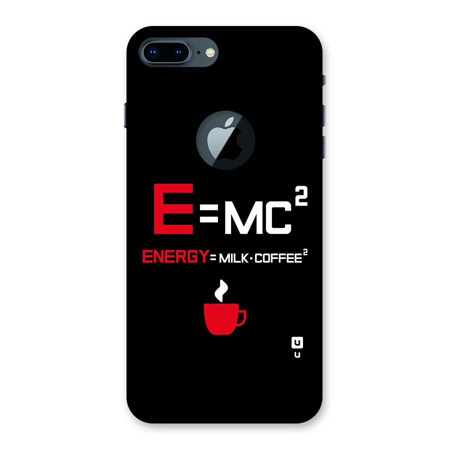 Energy Coffee Equation Back Case for iPhone 7 Plus Logo Cut