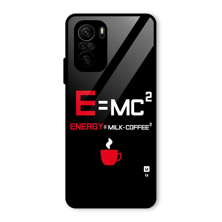 Energy Coffee Equation Glass Back Case for Mi 11X Pro