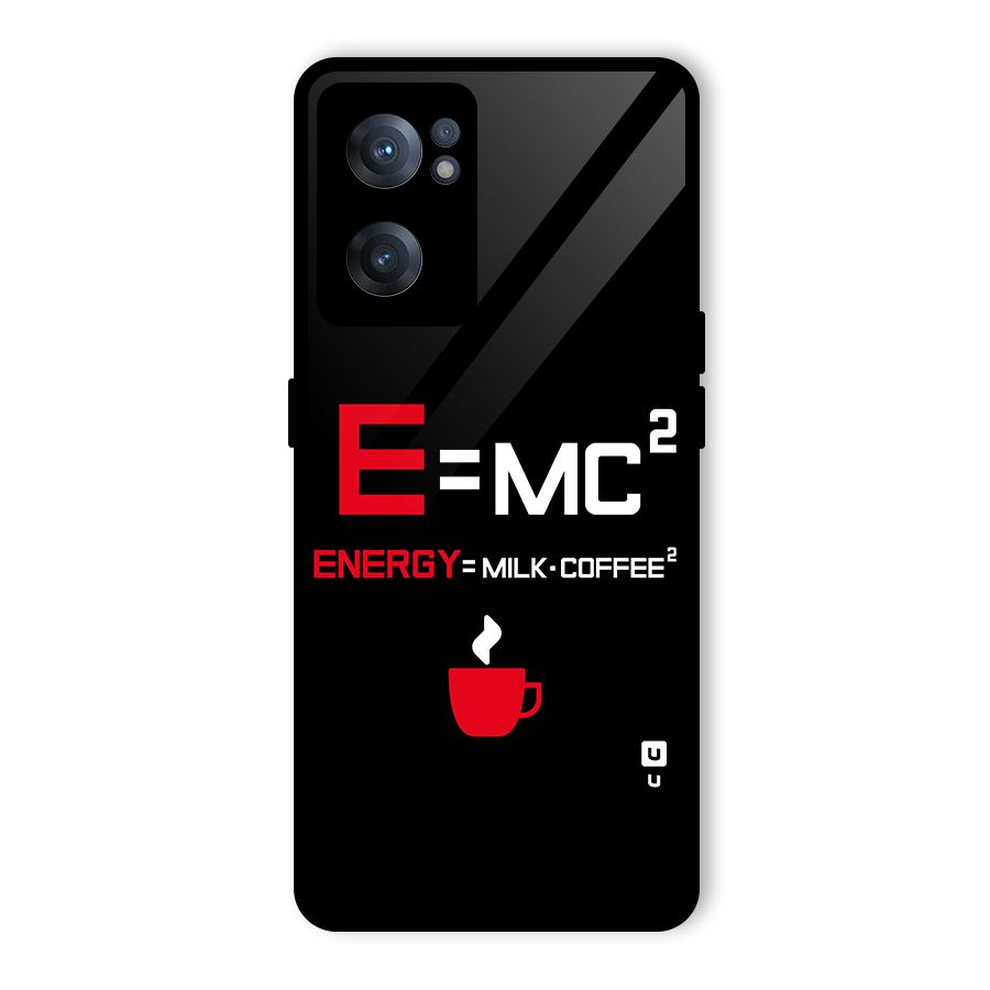 Energy Coffee Equation Glass Back Case for OnePlus Nord CE 2 5G