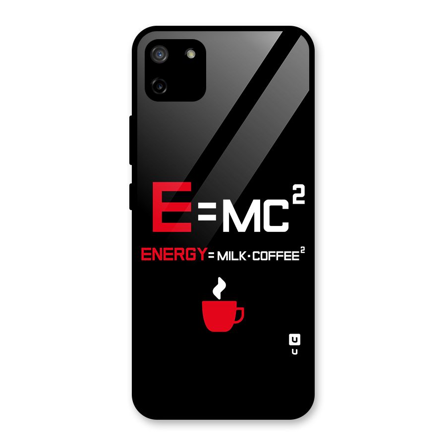 Energy Coffee Equation Glass Back Case for Realme C11