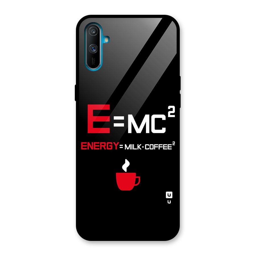 Energy Coffee Equation Glass Back Case for Realme C3