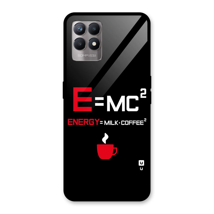 Energy Coffee Equation Glass Back Case for Realme Narzo 50