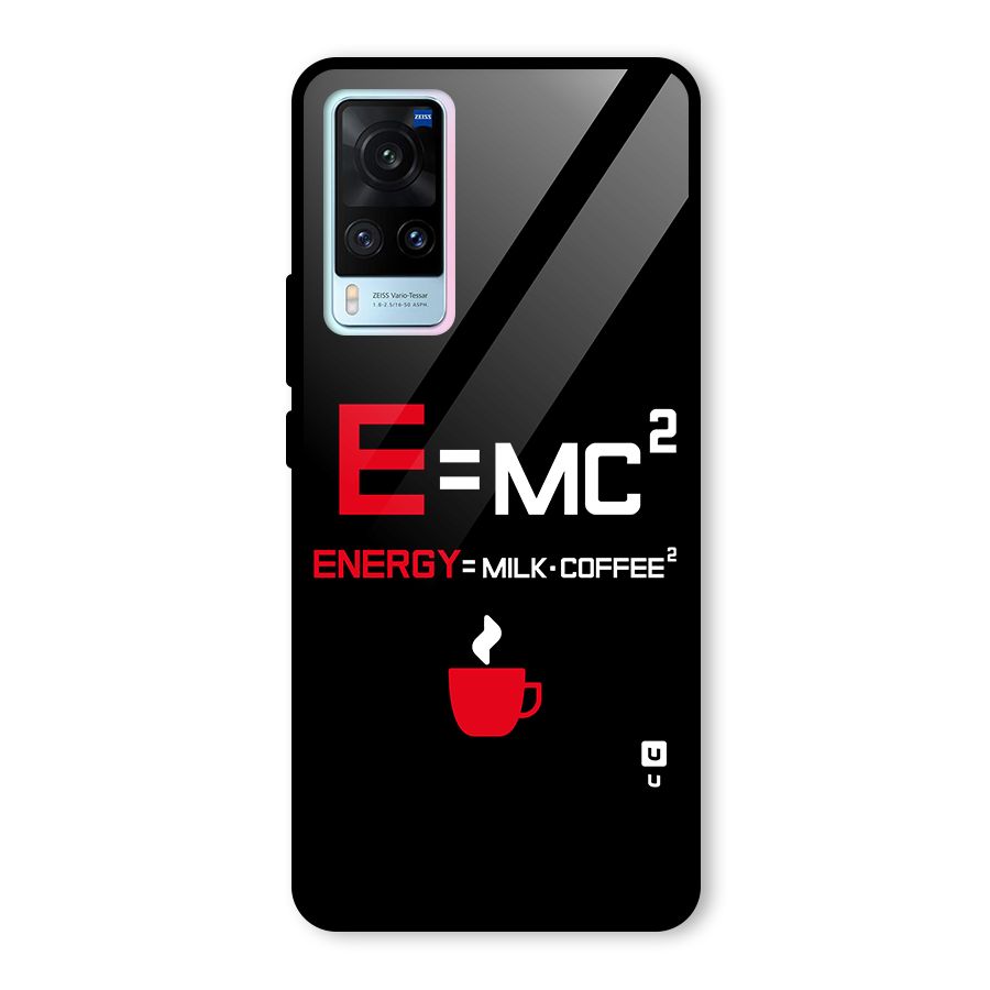 Energy Coffee Equation Glass Back Case for Vivo X60