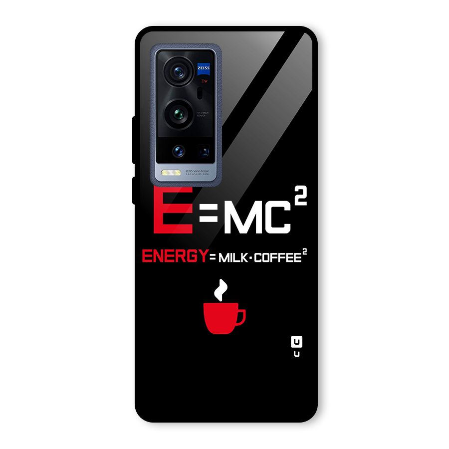 Energy Coffee Equation Glass Back Case for Vivo X60 Pro Plus