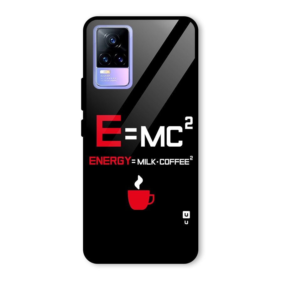 Energy Coffee Equation Glass Back Case for Vivo Y73