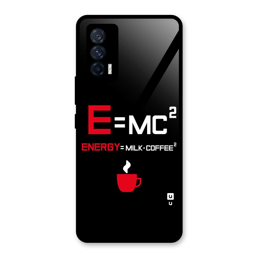 Energy Coffee Equation Glass Back Case for Vivo iQOO 7 5G