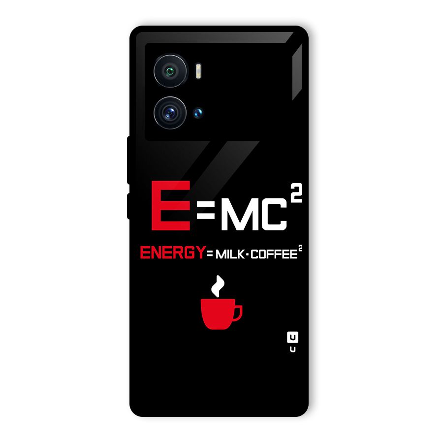 Energy Coffee Equation Glass Back Case for Vivo iQOO 9 Pro