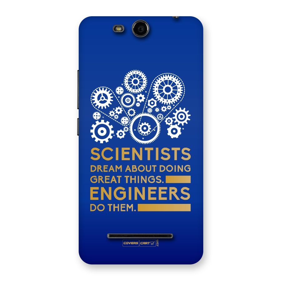 Engineer Back Case for Micromax Canvas Juice 3 Q392